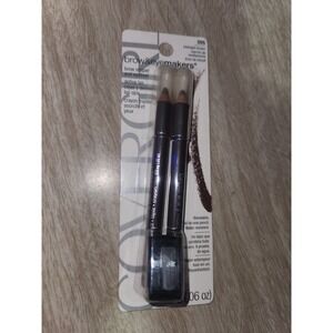 CoverGirl Easy Breezy Brow Fill + Define Pencils 505 Rich Brown + Sharpener  NIB